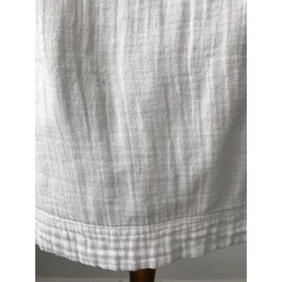 Anthropologie Whit Two Bette Flutter Sleeve Tasseled Mini Dress FLAW - Picture 12 of 12